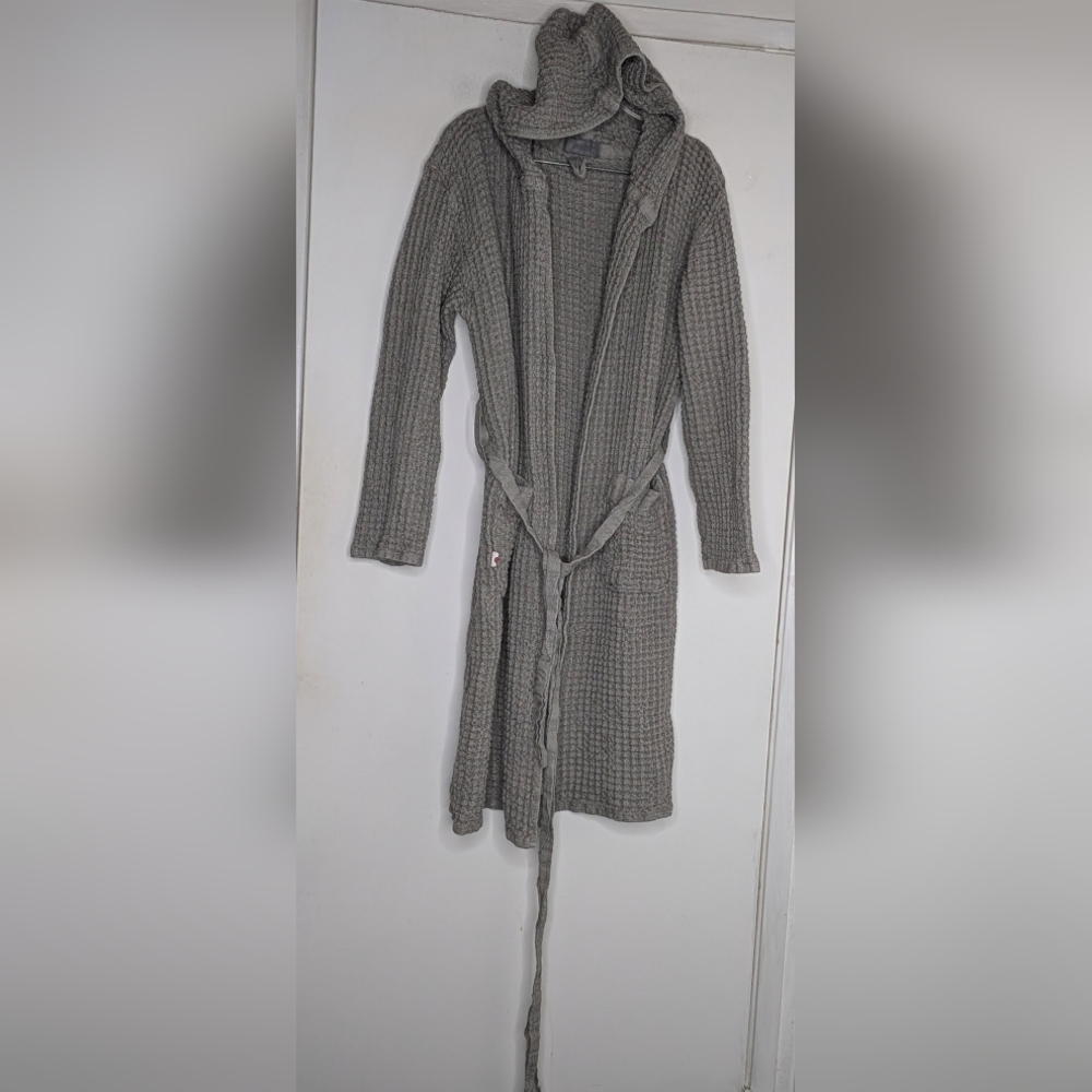 Onsen Waffle Bath Robe , Men's Medium